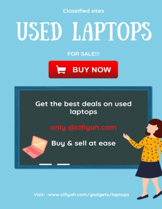 How to get good used laptops without getting scammed?