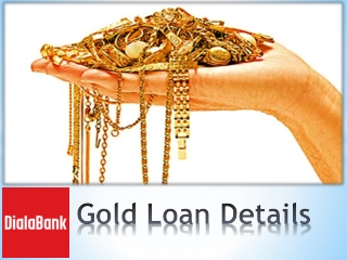 Gold Loan Details