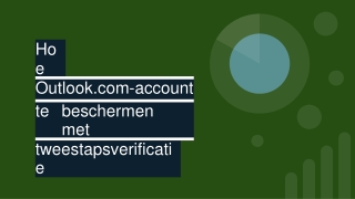 Hoe Outlook.com-account te beschermen met tweestapsverificatie