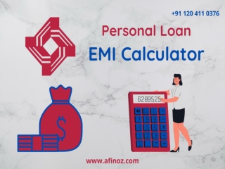 Central Bank of India Personal Loan EMI Calculator