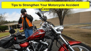 Ways to Strengthen Your Case with New Jersey Motorcycle Accident Lawyer