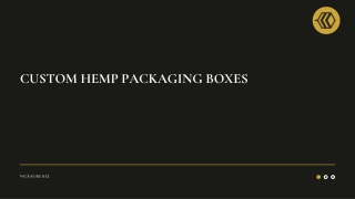 CUSTOM HEMP PACKAGING BOXES