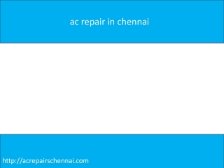 ac repair in chennai