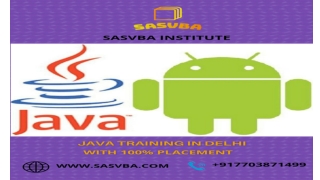 Java Android Training in Delhi