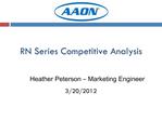 RN Series Competitive Analysis