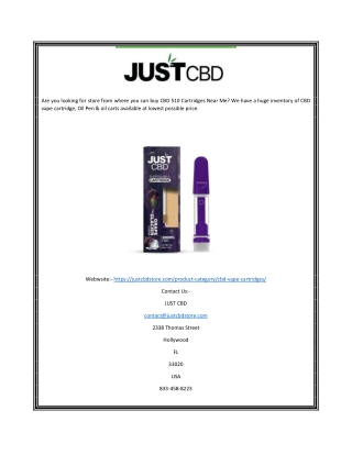 CBD Oil Vape Pen | Justcbdstore.com