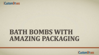 Buy Customize Packaging Bath Bombs On Wholesale Rates