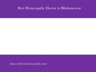 Best Homeopathy Clinic in Bhubaneswar  