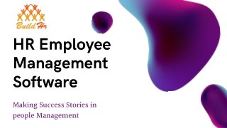 HR Employee Management software