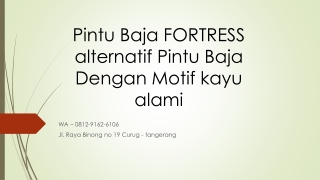 WA 0812-9162-6106 Pintu Besi Rumah Terbaru,