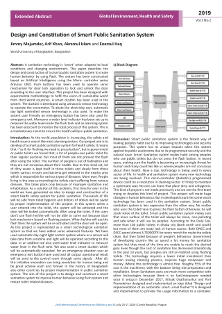 Global Environment, Health and Safety