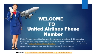 United Airlines Phone Number