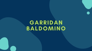 Garridan Baldomino