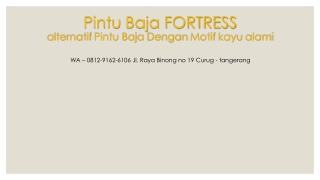 WA 0812-9162-6106 Model Pintu Besi Rumah Minimalis,