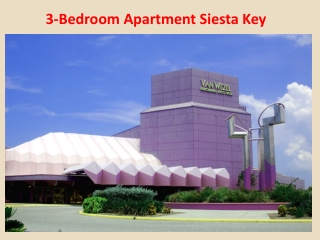 3-Bedroom Apartment Siesta Key