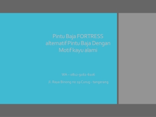 WA 0812-9162-6106 Harga Pintu Besi Rumah Minimalis,