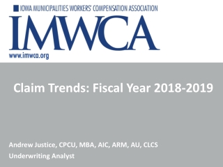 Claim Trends: Fiscal Year 2018-2019