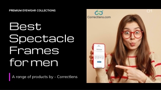 Spectacle Frames For Men - Correctlens