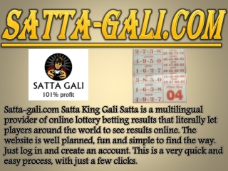 Satta King