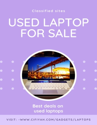 The big mistake people make by not buying used laptops.