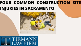 Four Construction Site Injuries to Know