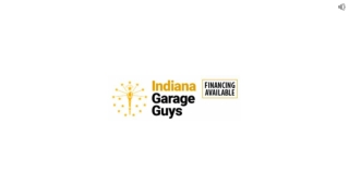 Indiana Garage Guy, A leading garage builder