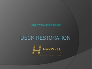 Deck Restoration | Deck Repair