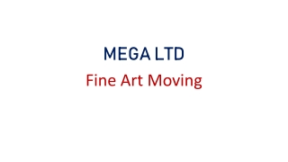 Fine Art Moving