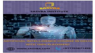 Artificial Intelligence Course in Delhi