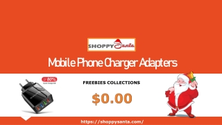 Mobile Phone Charger Adapters Online at ShoppySanta