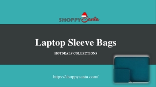 Laptop Sleeve Bags Online at ShoppySanta