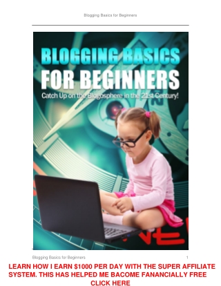Blogging_Basics_for_Beginners