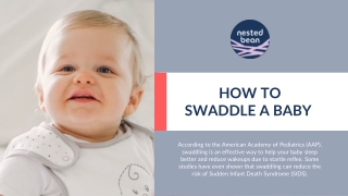 How to swaddle a baby step-by-step with the Zen Swaddle®