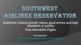 Travel Related Queries- Get To Southwest Reservations