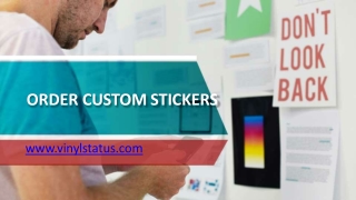 Get Custom Stickers Fast