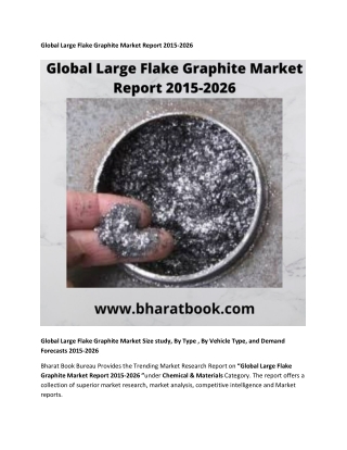 Global Large Flake Graphite Market Report 2015-2026