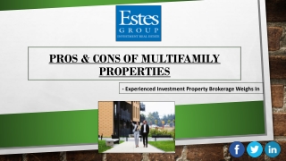 Pros & Cons of Multifamily Properties