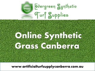 Online Synthetic Grass Canberra