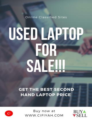 How buying used laptops help you to save money?