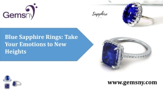 Shop Blue Sapphire Rings