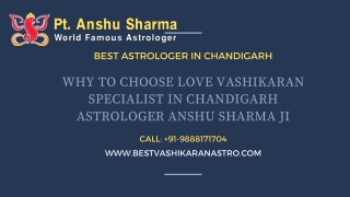 Vashikaran Specialist in Indore | Astrologer Anshu Sharma Call Now  91-9888171704