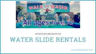 Water Slide Rentals