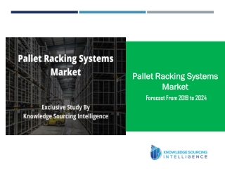 Exclusive Study on Pallet Racking Systems Market