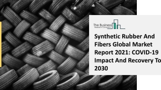 Synthetic Rubber And Fibers Market Future Scope And Regional Forecast Analysis To 2025