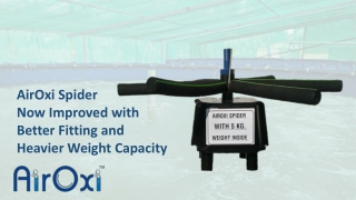 AirOxi Spider - Now Enhanced with Better Fitting and Heavier Weight Capacity