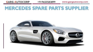 Mercedes Car Parts Supplier