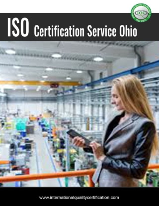 Benefits of ISO Certification Service Ohio