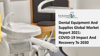 Global Dental Equipment And Supplies Market: Top Key Player Analysis with Sales 2021-2025