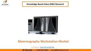 Mammography Workstation Market Size Worth $213.3 Million By 2026 - KBV Research