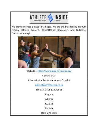 CrossFit Classes in Calgary South East | Enhance Your Fitness